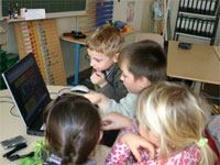 Kids besuchen das erste Mal unsere Website